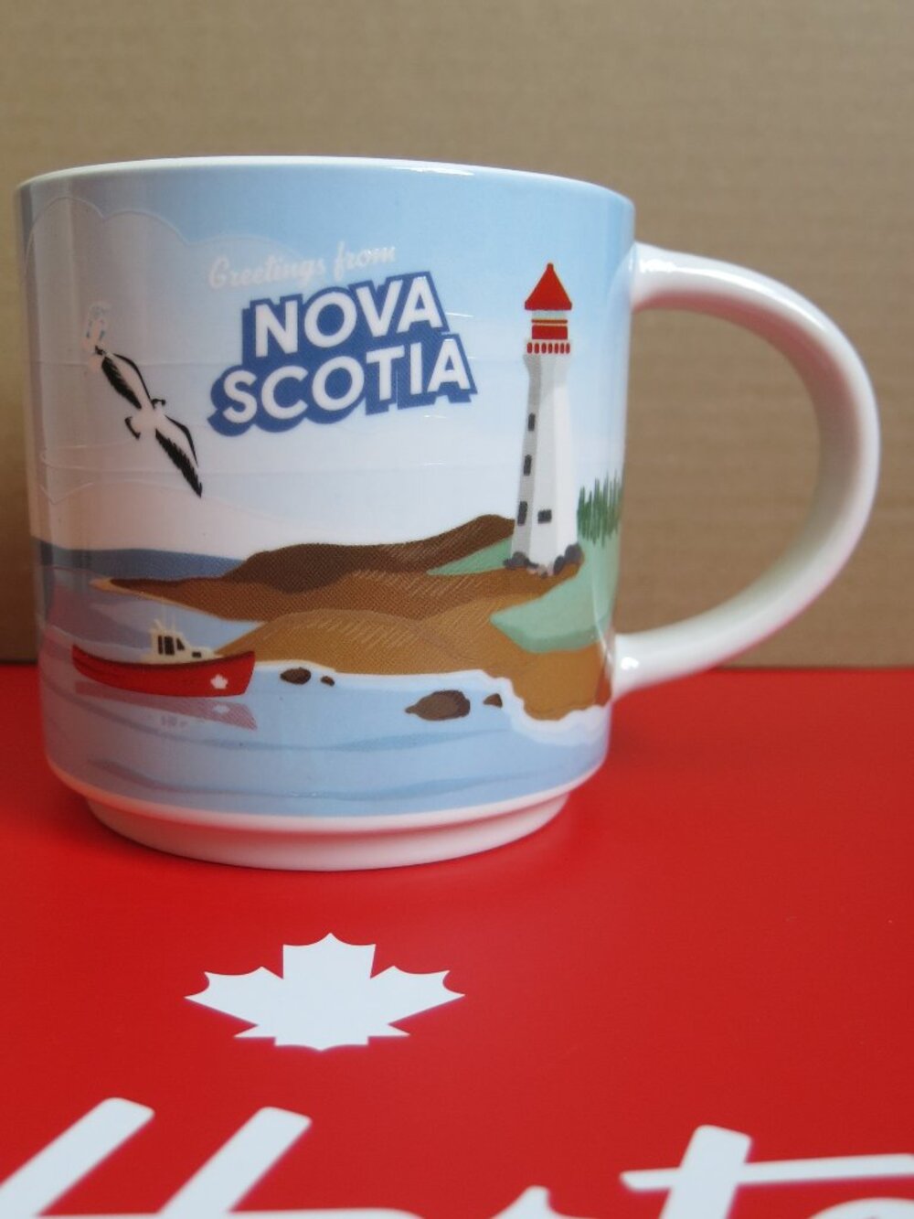 Tim Hortons Tims Canada Collection " Nova Scotia " 2026 Ceramic Coffee Tea Mug